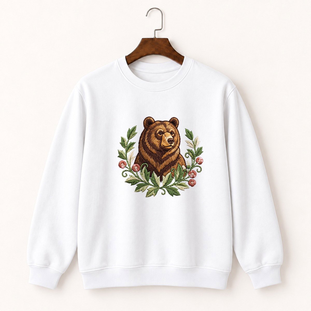 Brown Bear Crewneck Sweatshirt 5