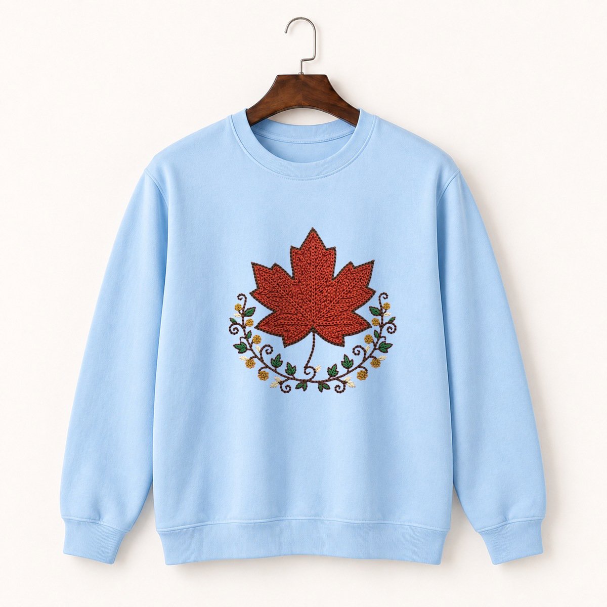 Maple Leaf Crewneck Sweatshirt 1