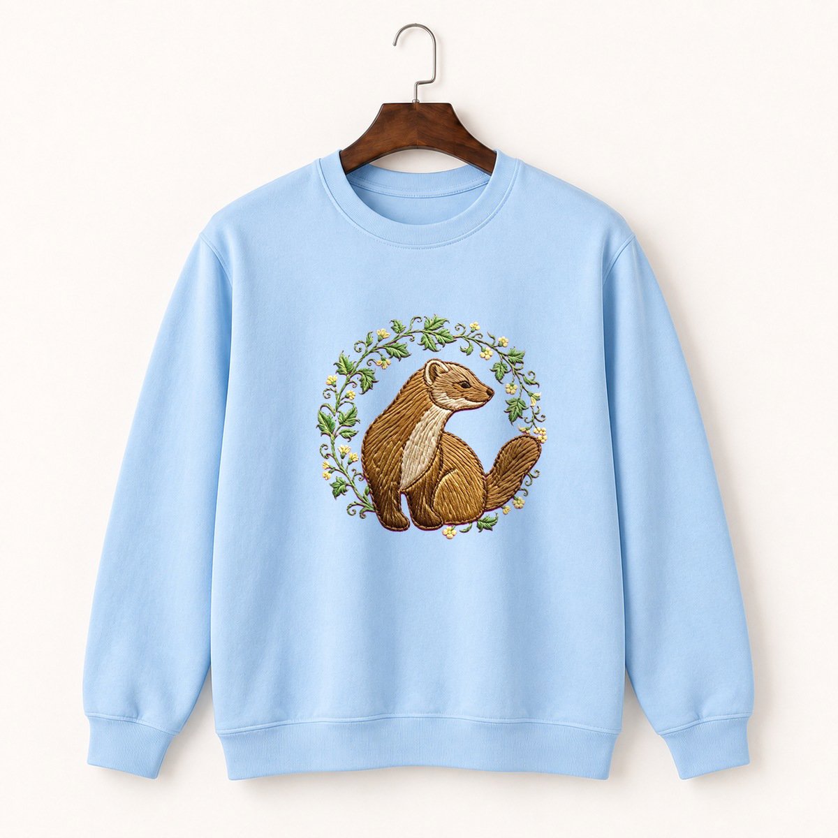 Pine Marten Crewneck Sweatshirt 1