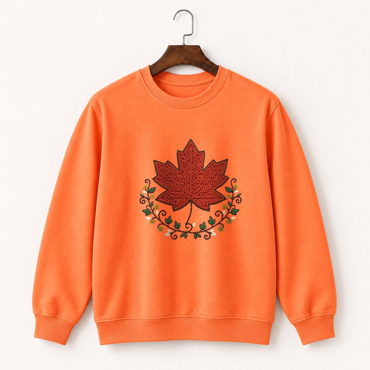 Maple Leaf Crewneck Sweatshirt 3