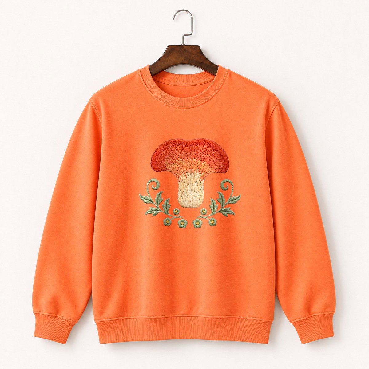 Lobster Mushroom Crewneck Sweatshirt 3
