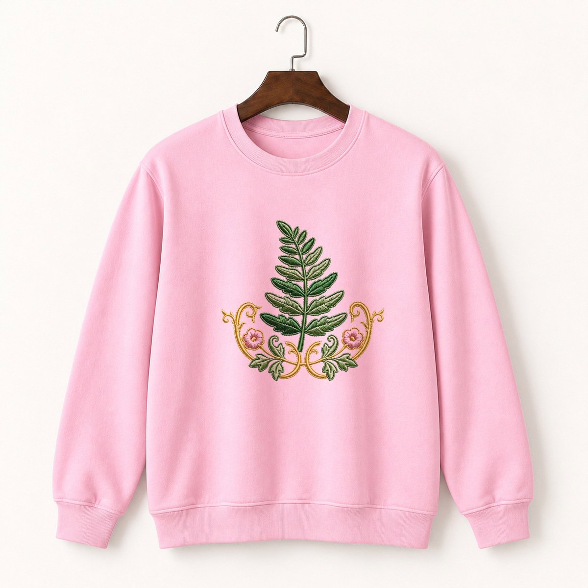 Fern Frond Crewneck Sweatshirt 4