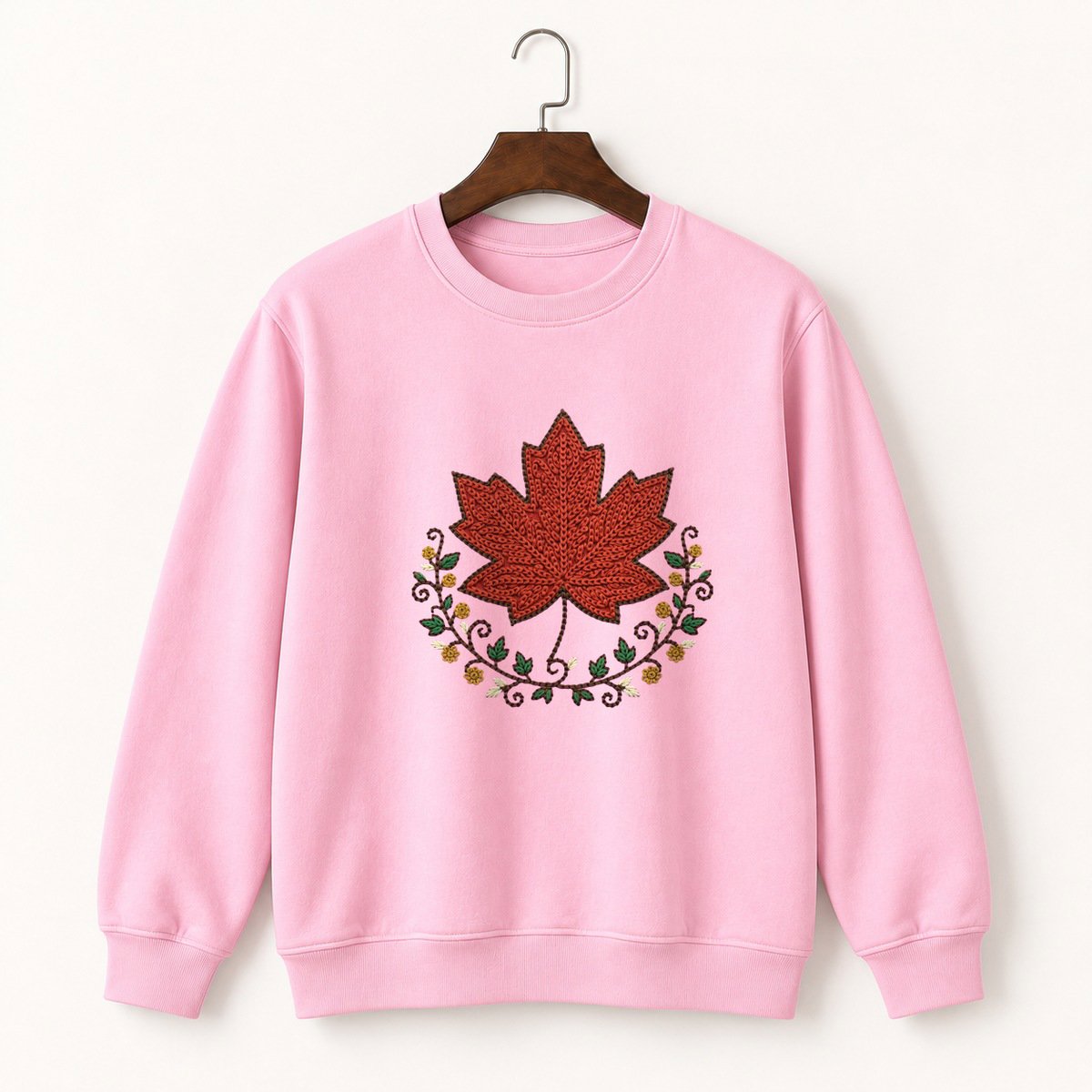 Maple Leaf Crewneck Sweatshirt 4