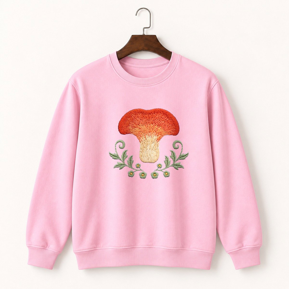 Lobster Mushroom Crewneck Sweatshirt 4