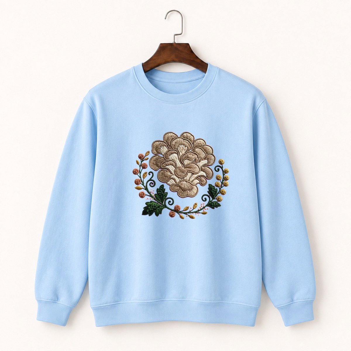 Maitake Mushroom Crewneck Sweatshirt 1