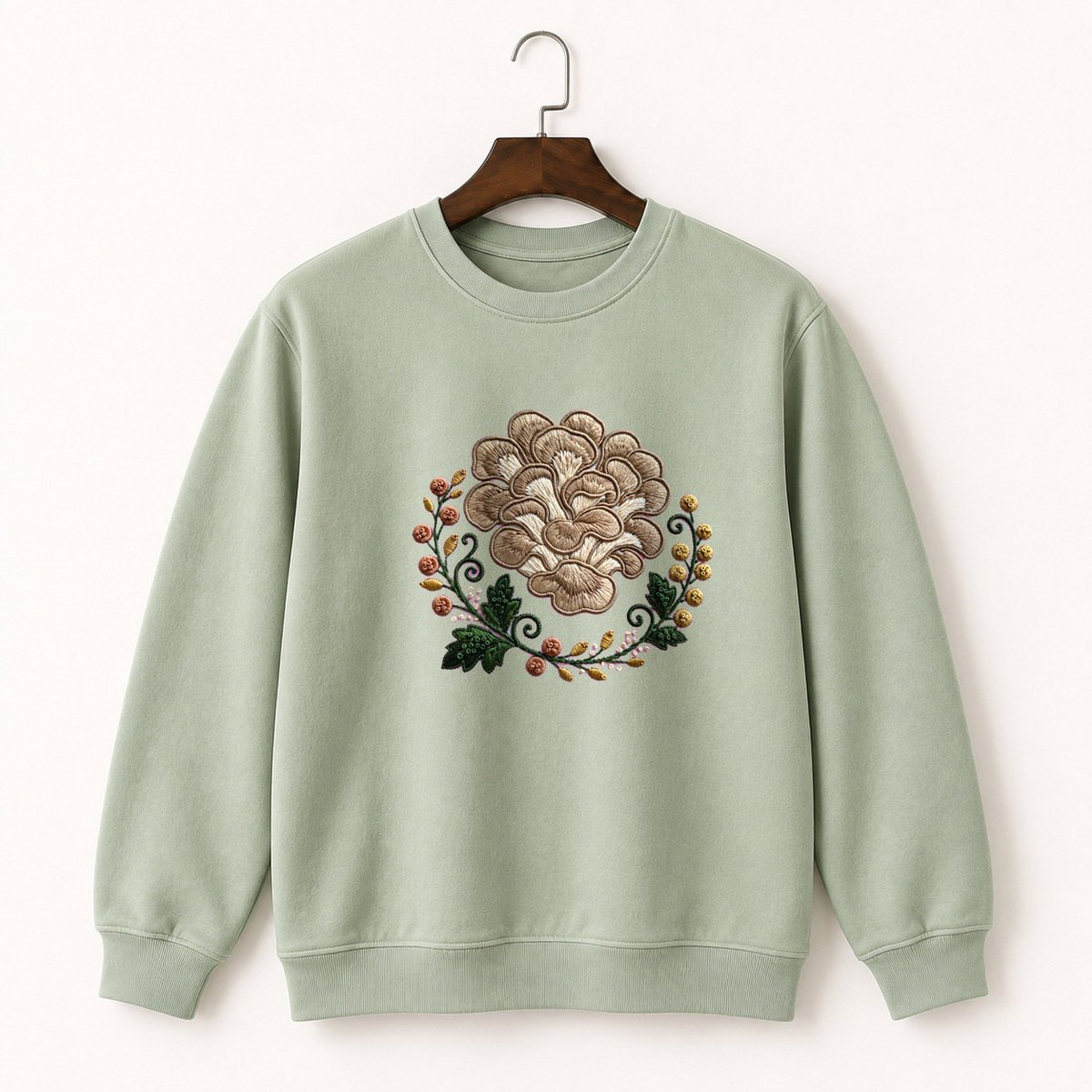 Maitake Mushroom Crewneck Sweatshirt 2