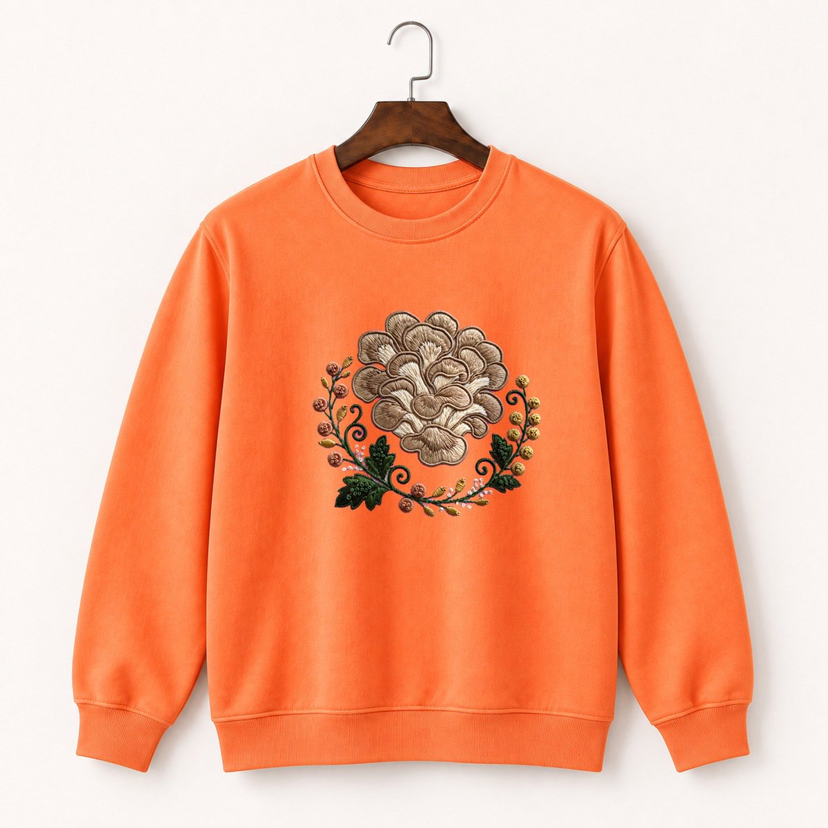 Maitake Mushroom Crewneck Sweatshirt 3