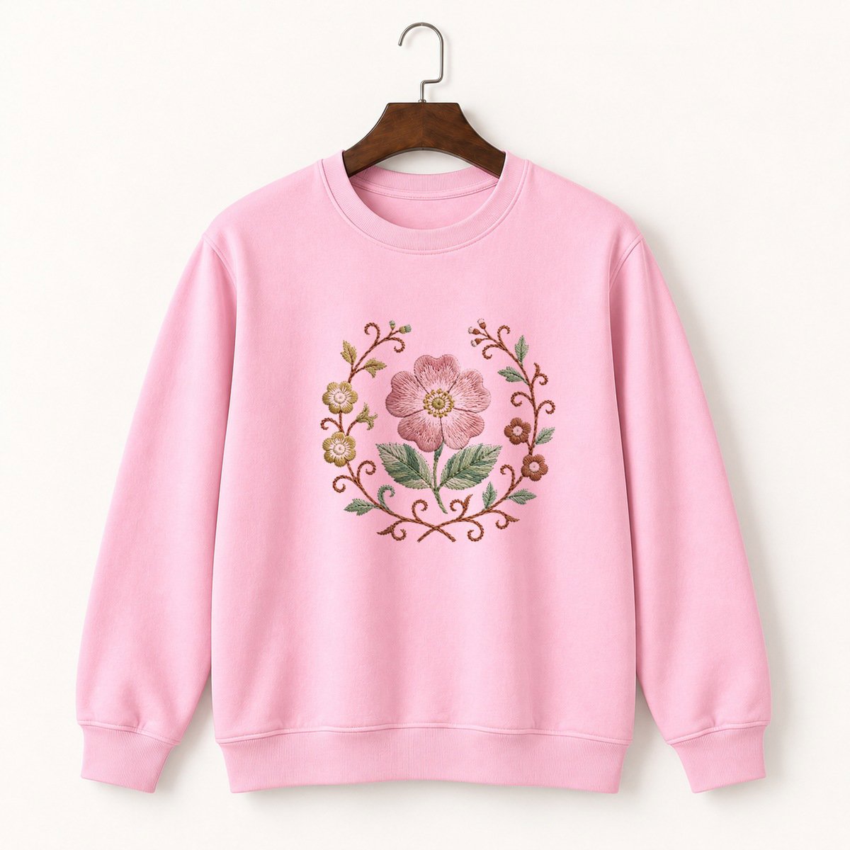 Wild Rose Crewneck Sweatshirt 4