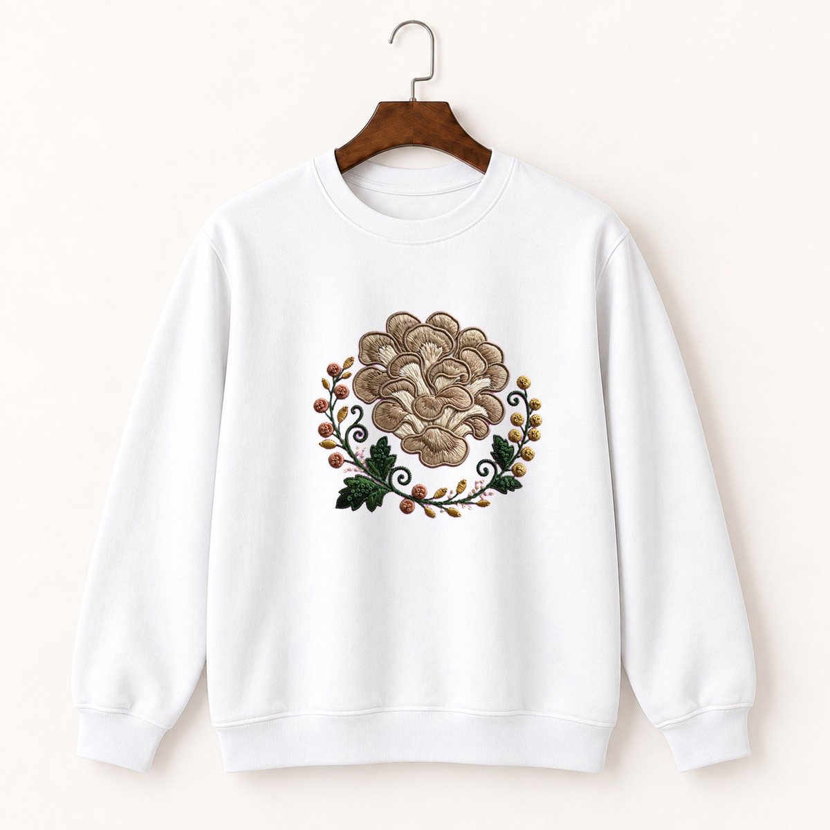 Maitake Mushroom Crewneck Sweatshirt 5