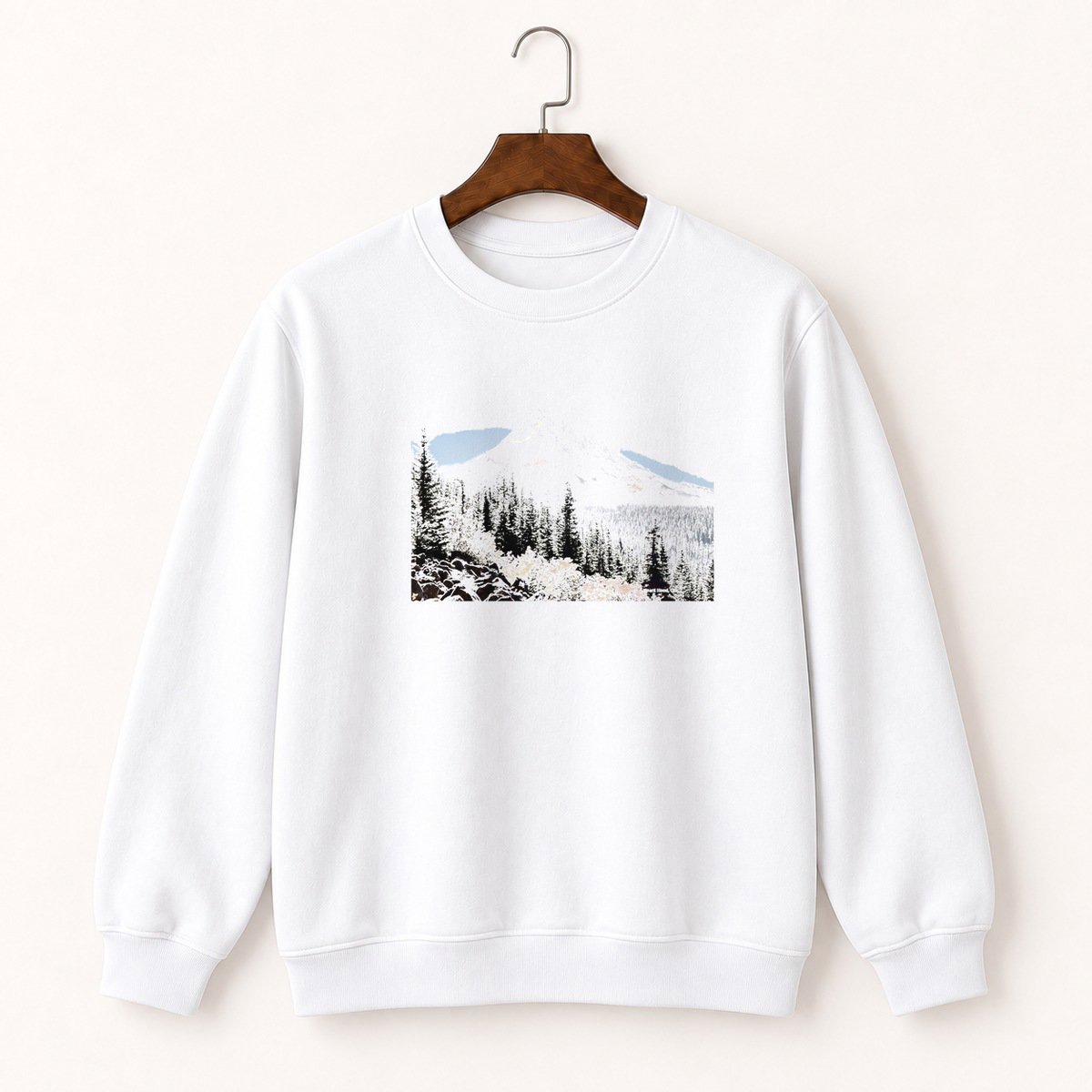Mount Hood Crewneck Sweatshirt 5