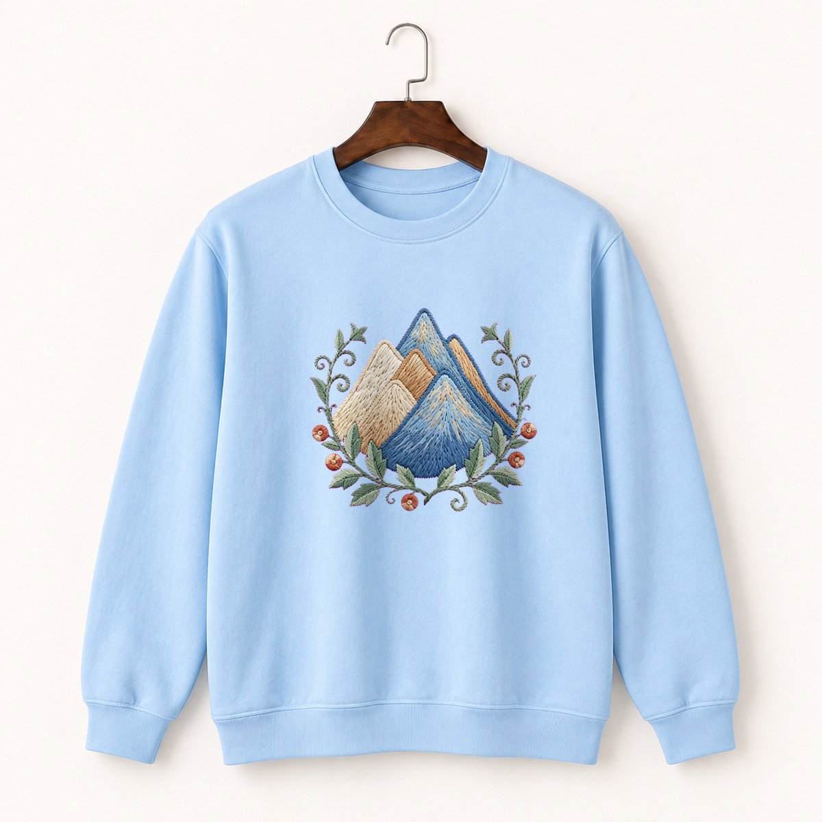 Blue Ridge Mountains Crewneck Sweatshirt 1