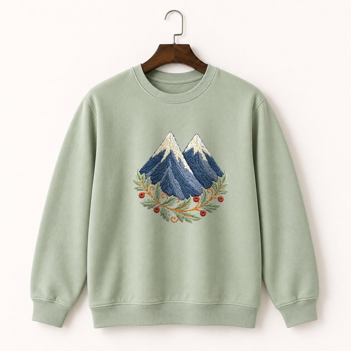 Cascade Mountains Crewneck Sweatshirt 2