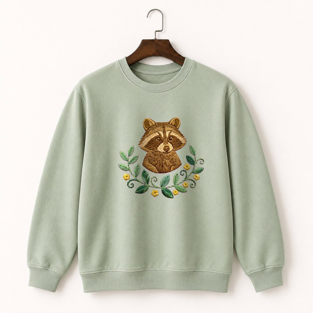 Raccoon Crewneck Sweatshirt 2