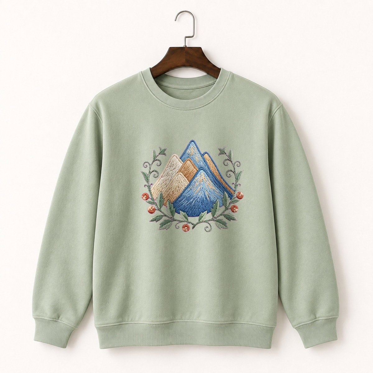 Blue Ridge Mountains Crewneck Sweatshirt 2