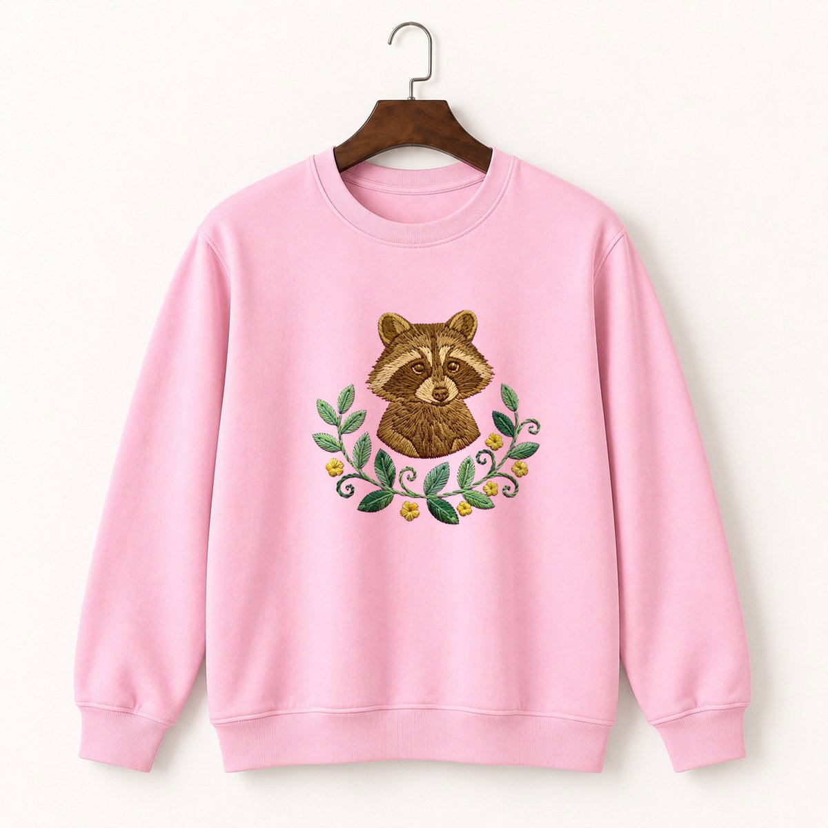 Raccoon Crewneck Sweatshirt 4