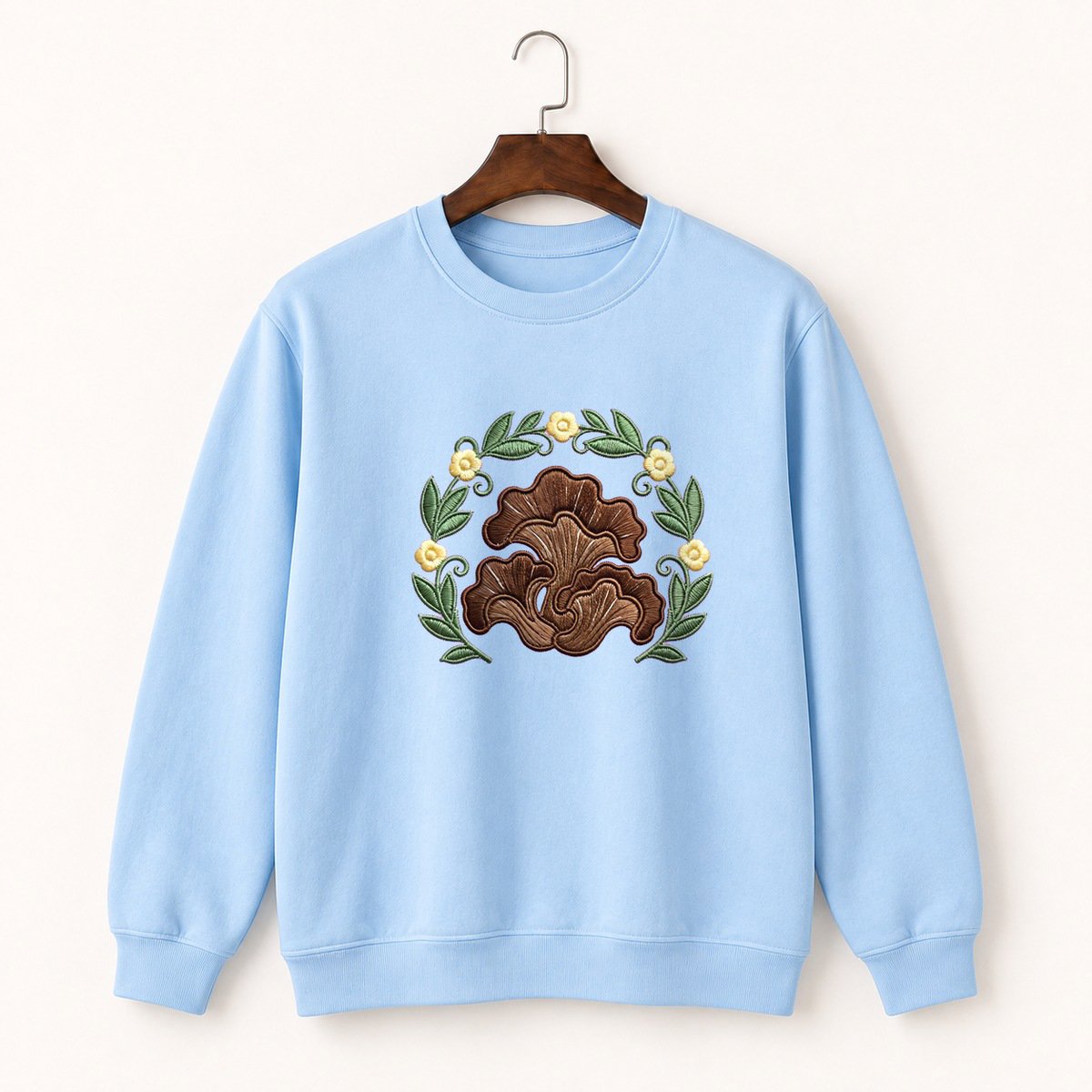 Wood Ear Mushroom Crewneck Sweatshirt 1