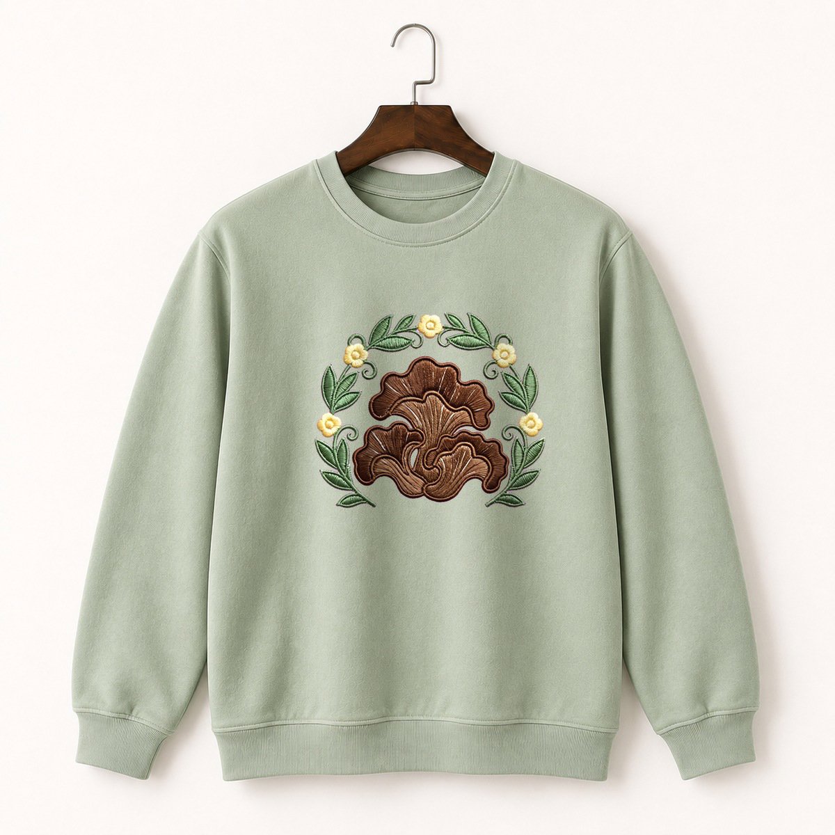 Wood Ear Mushroom Crewneck Sweatshirt 2