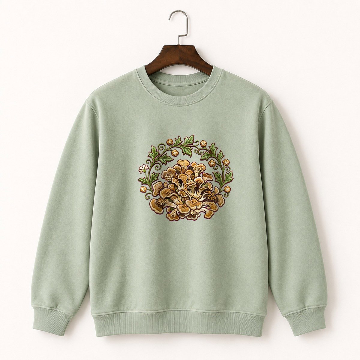 Maitake Mushroom Crewneck Sweatshirt 2