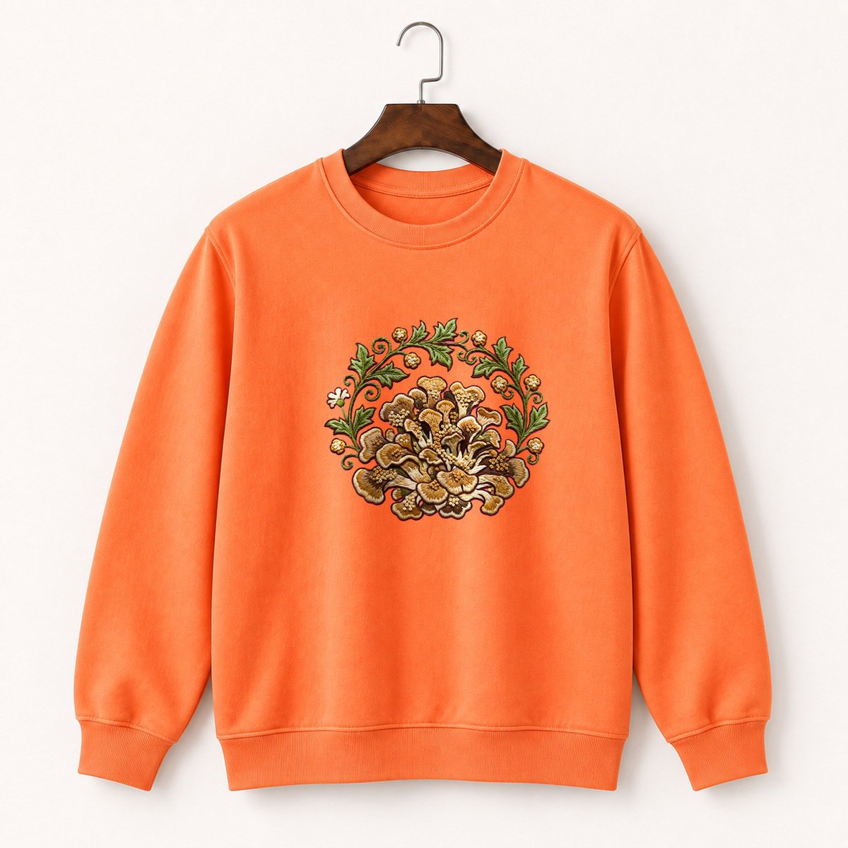 Maitake Mushroom Crewneck Sweatshirt 3