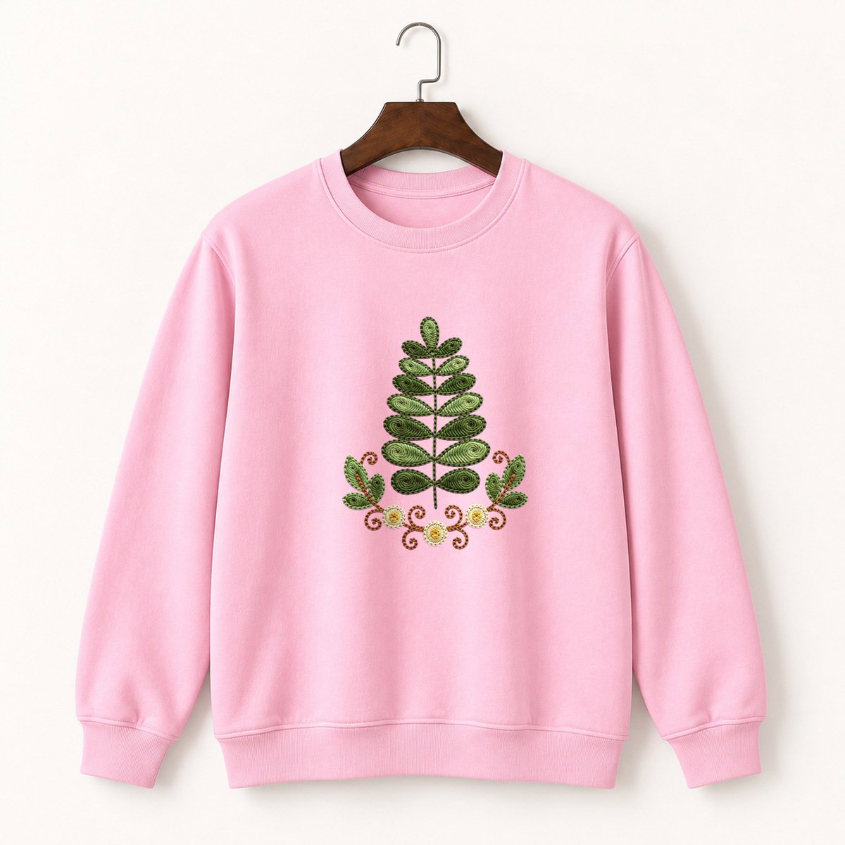 Fern Frond Crewneck Sweatshirt 4