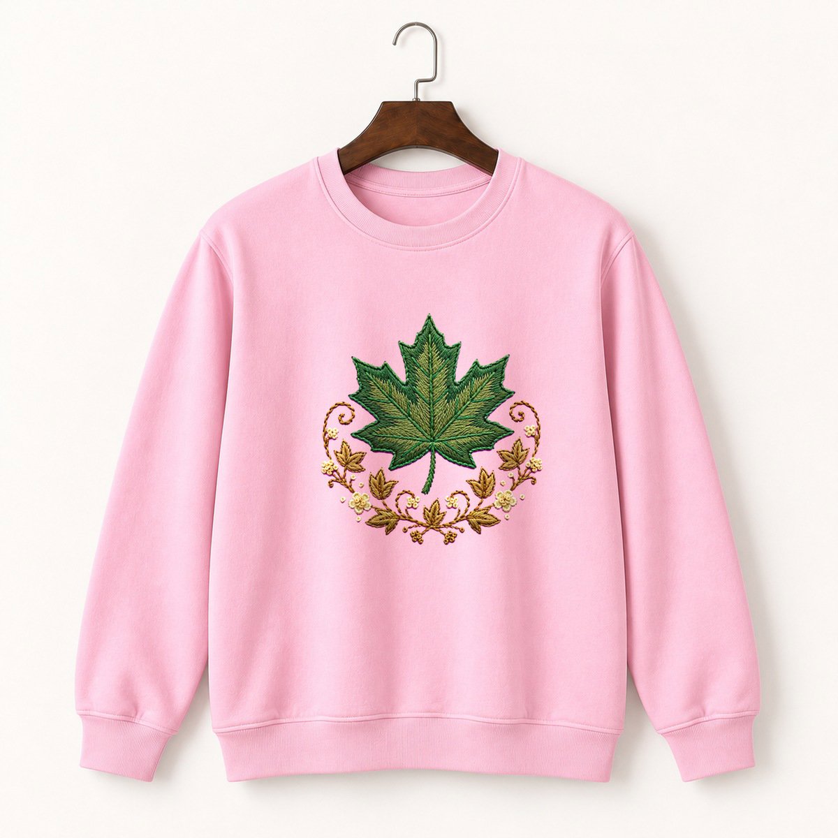 Maple Leaf Crewneck Sweatshirt 4
