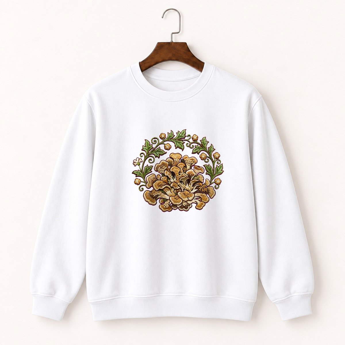 Maitake Mushroom Crewneck Sweatshirt 5
