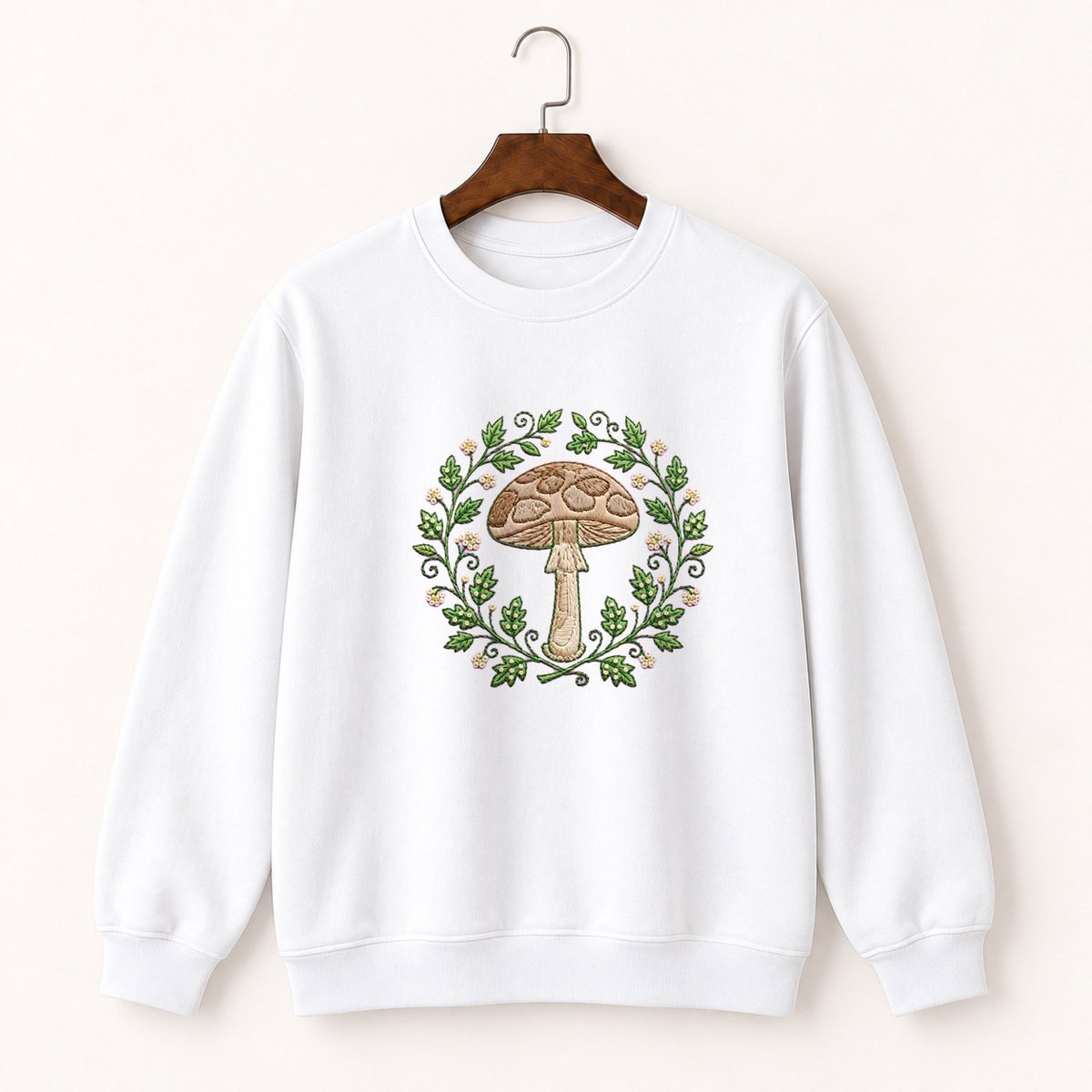 Parasol Mushroom Crewneck Sweatshirt 5