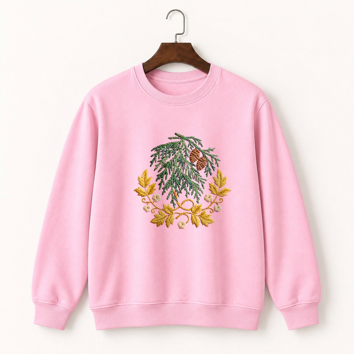 Cedar Branch Crewneck Sweatshirt 4