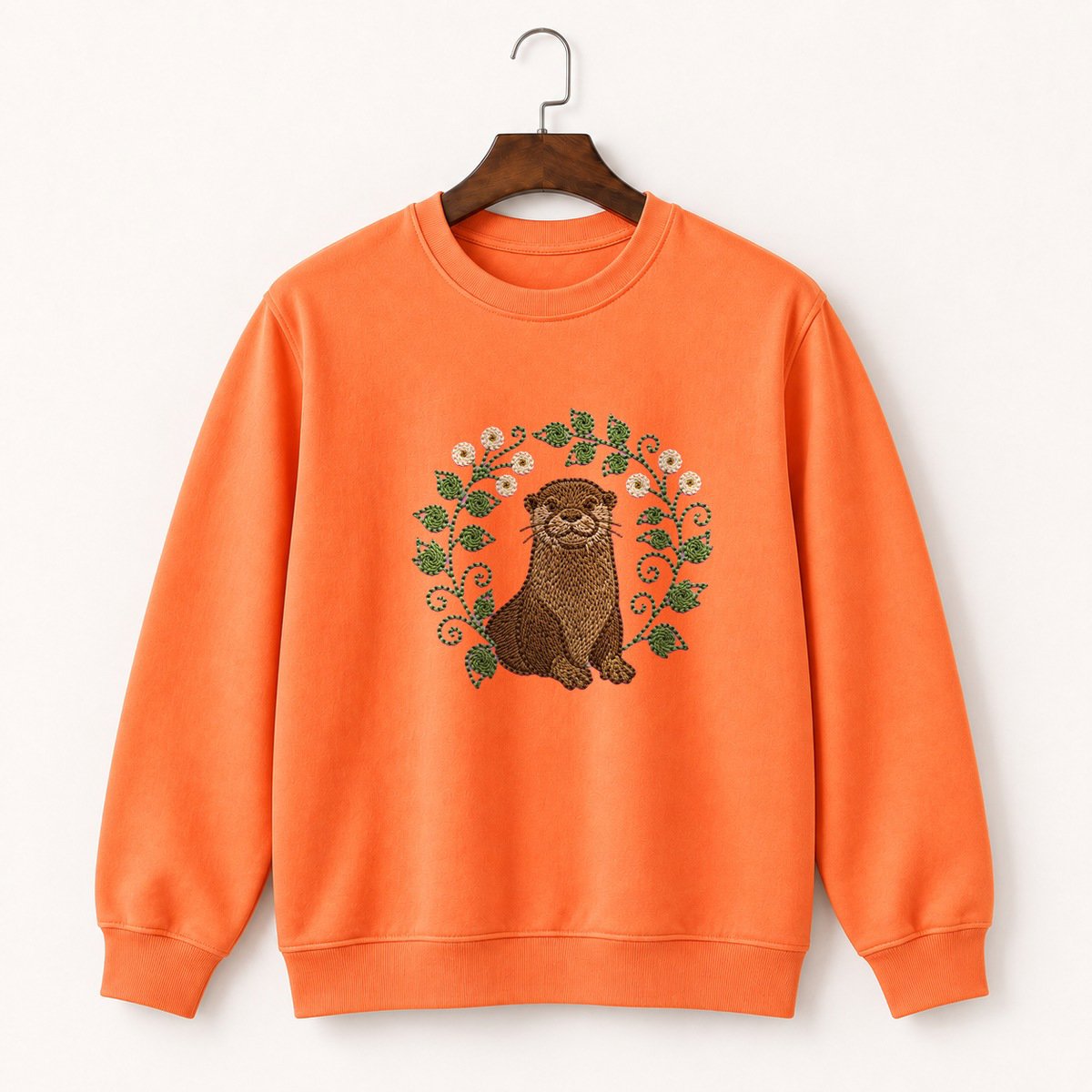 River Otter Crewneck Sweatshirt 3