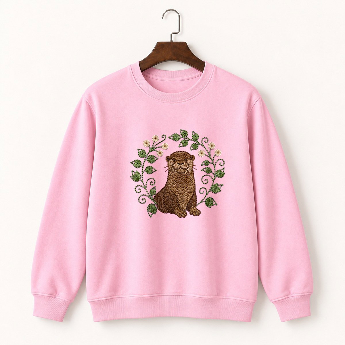 River Otter Crewneck Sweatshirt 4