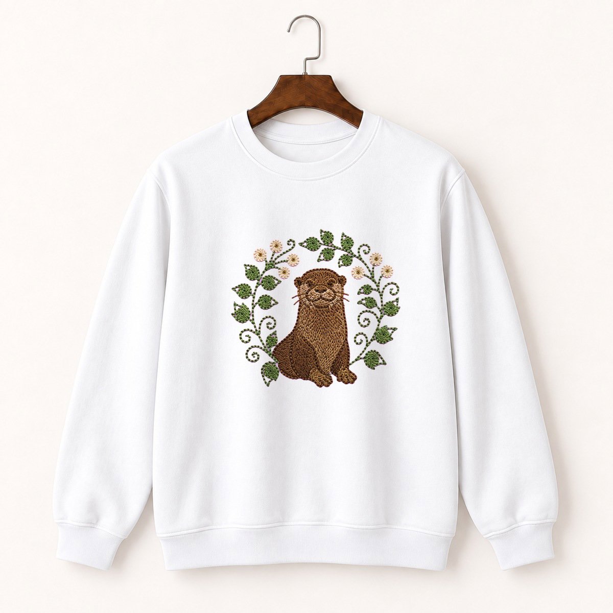River Otter Crewneck Sweatshirt 5