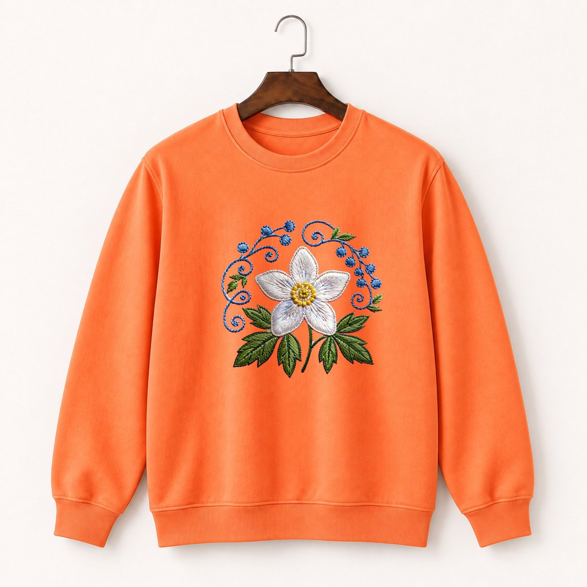 Wood Anemone Crewneck Sweatshirt 3