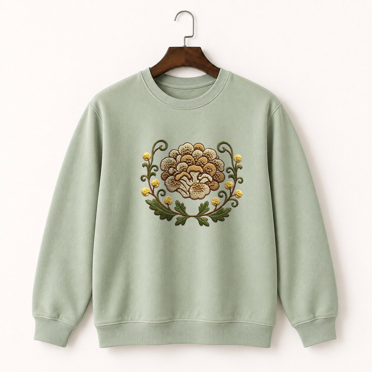 Maitake Mushroom Crewneck Sweatshirt 2
