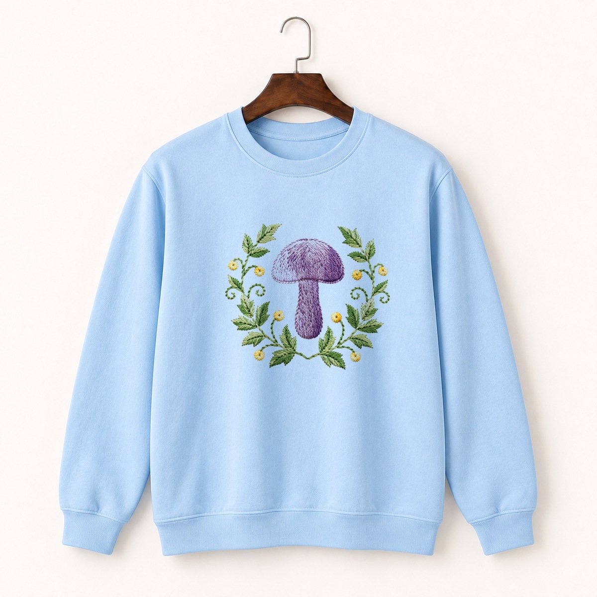 Blewit Mushroom Crewneck Sweatshirt 1
