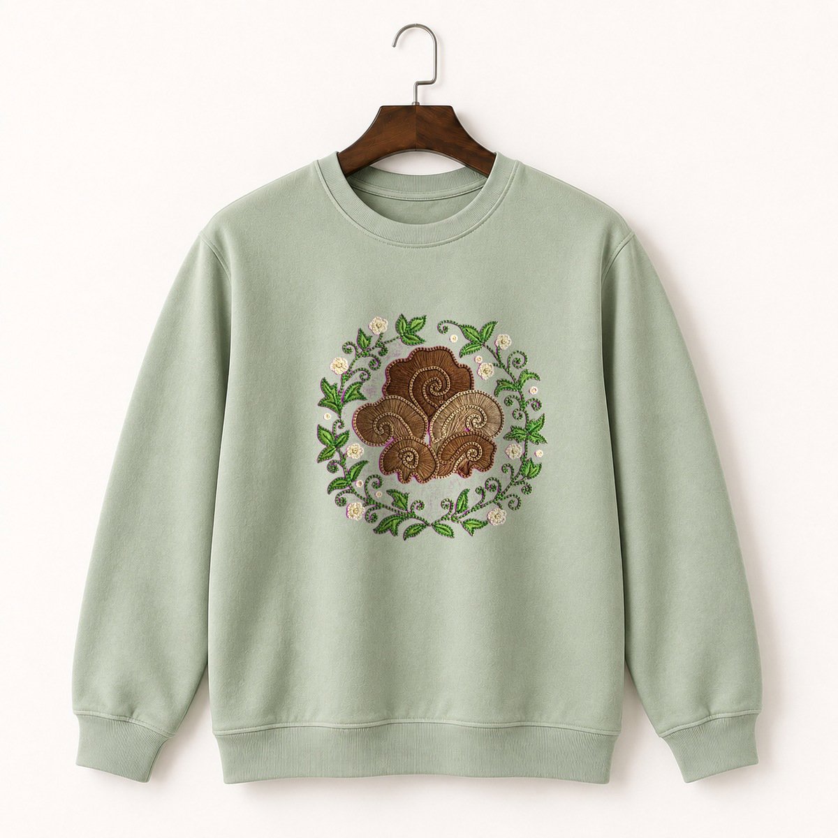 Wood Ear Mushroom Crewneck Sweatshirt 2