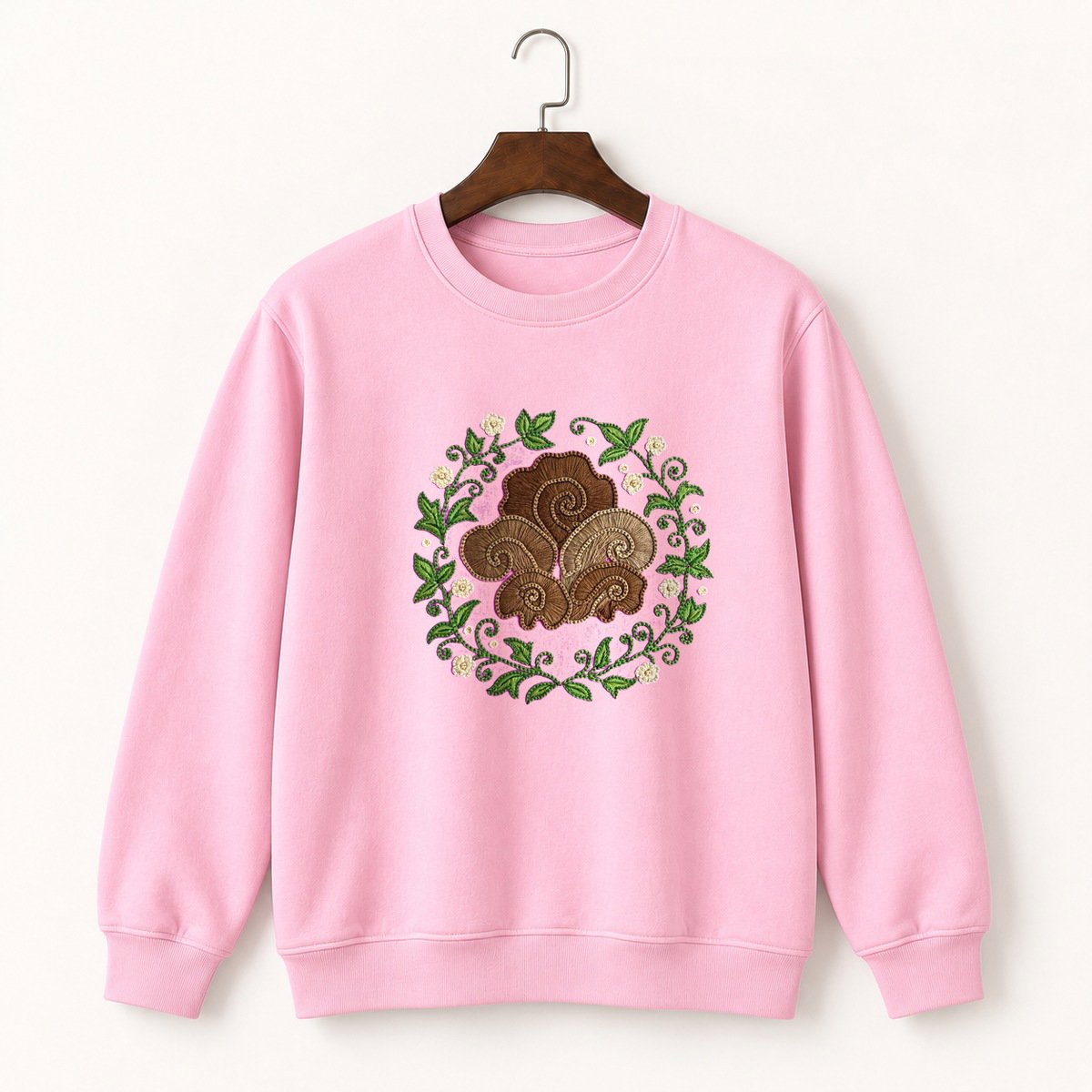 Wood Ear Mushroom Crewneck Sweatshirt 4