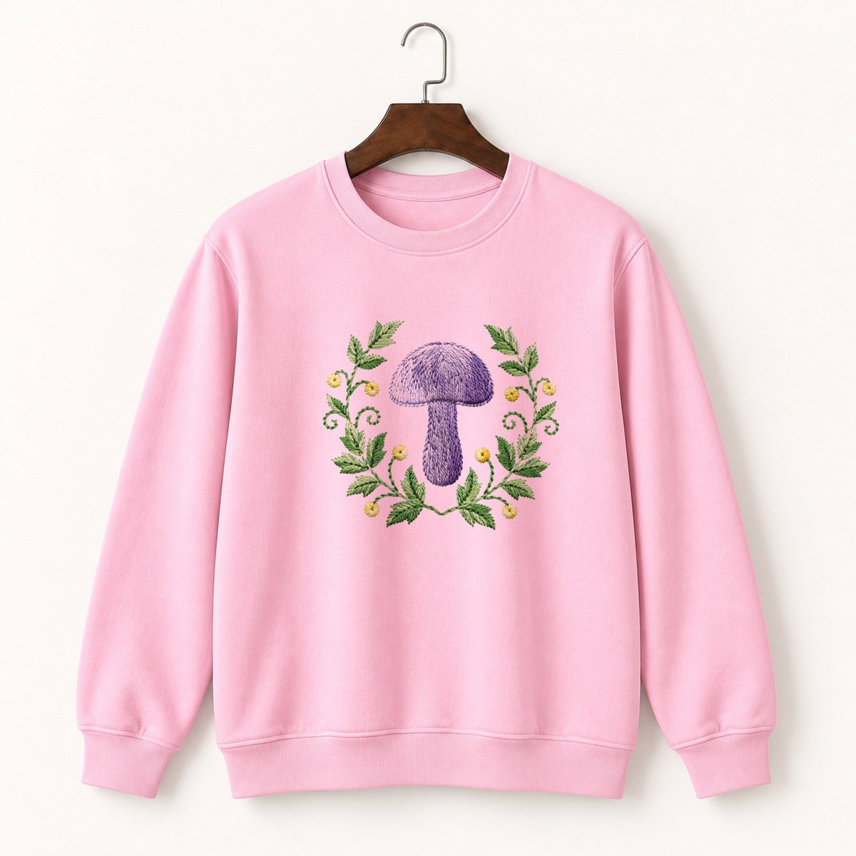 Blewit Mushroom Crewneck Sweatshirt 4