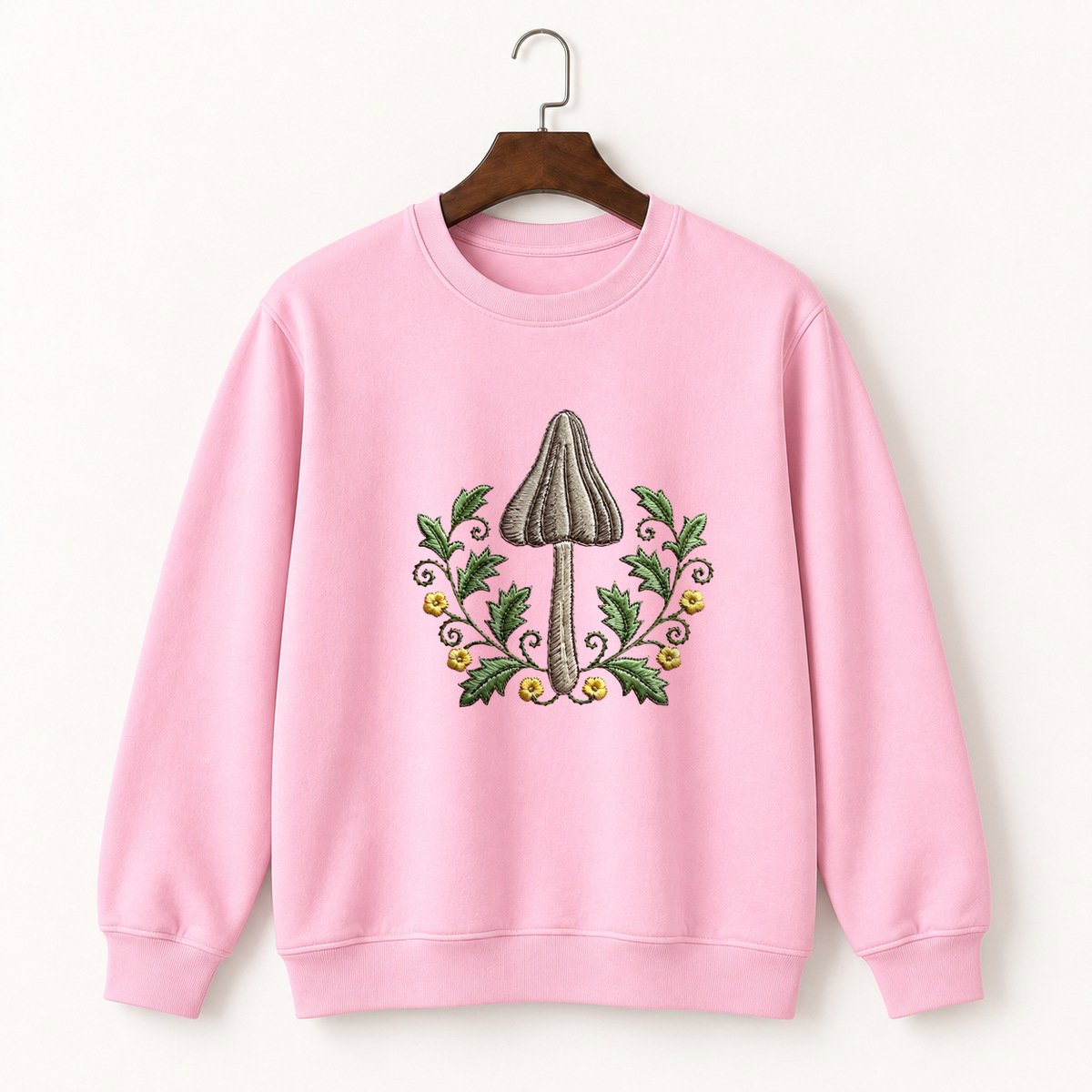 Ink Cap Mushroom Crewneck Sweatshirt 4