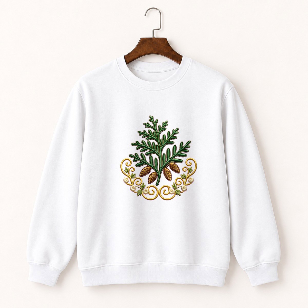 Cedar Branch Crewneck Sweatshirt 5