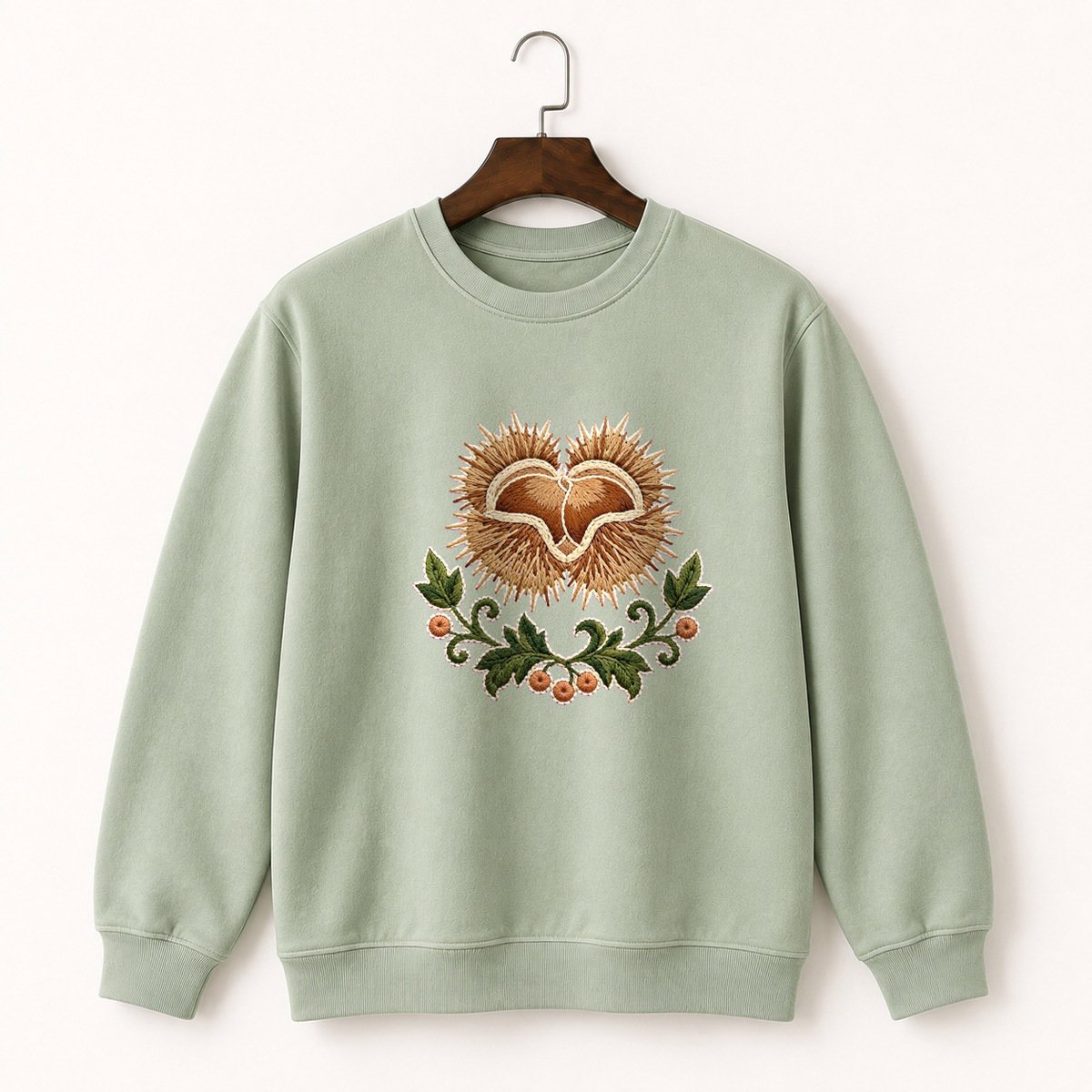 Chestnut Burr Crewneck Sweatshirt 2