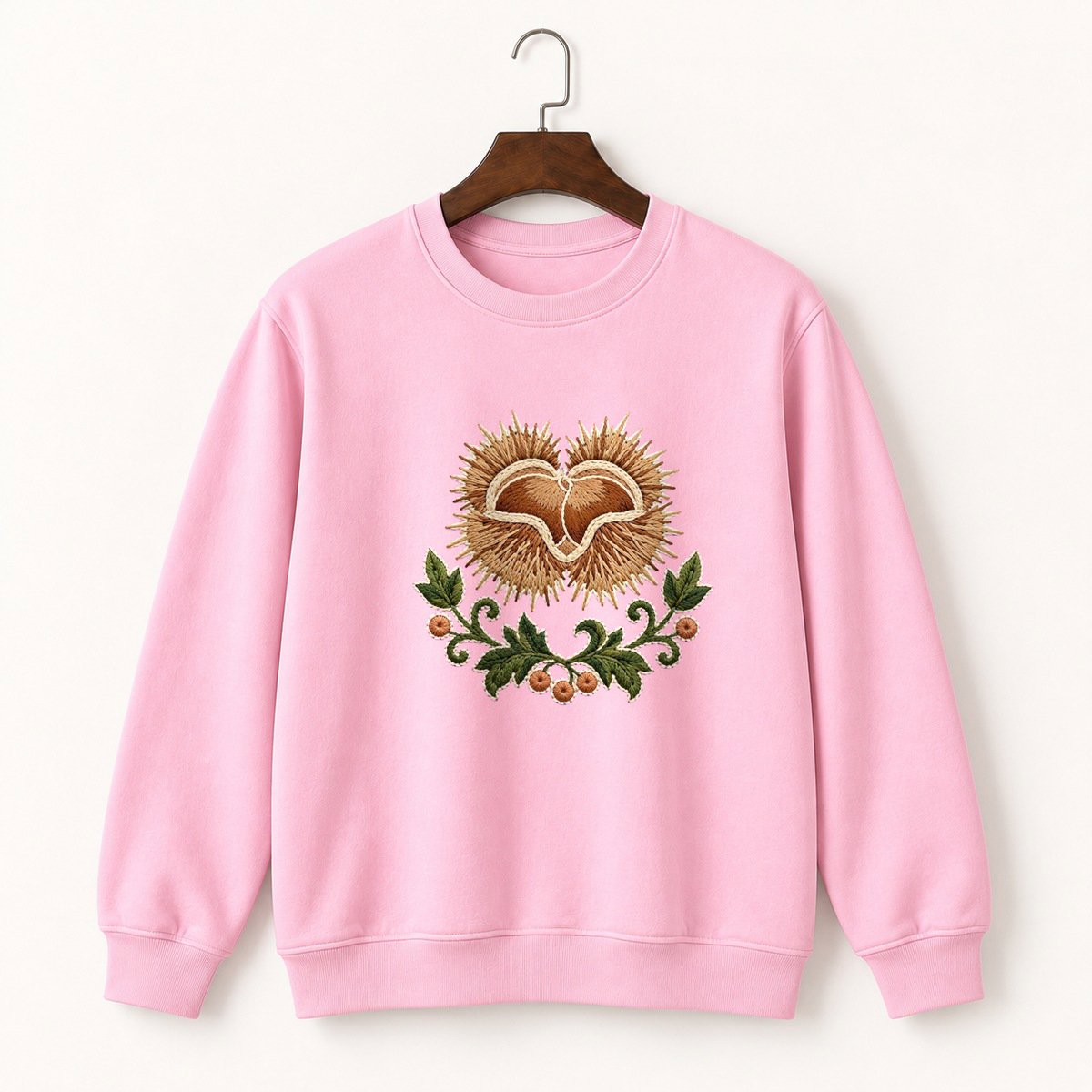 Chestnut Burr Crewneck Sweatshirt 4