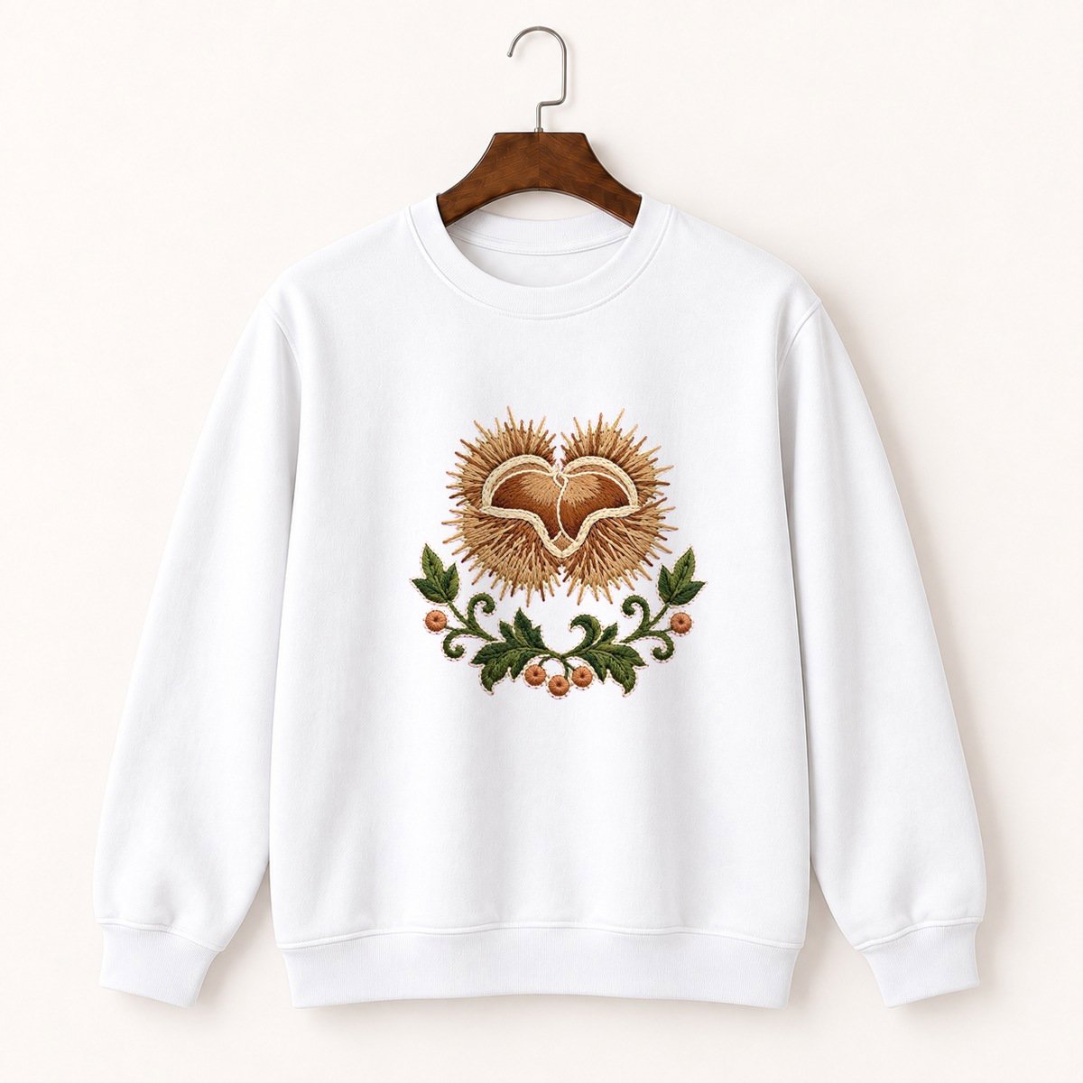Chestnut Burr Crewneck Sweatshirt 5