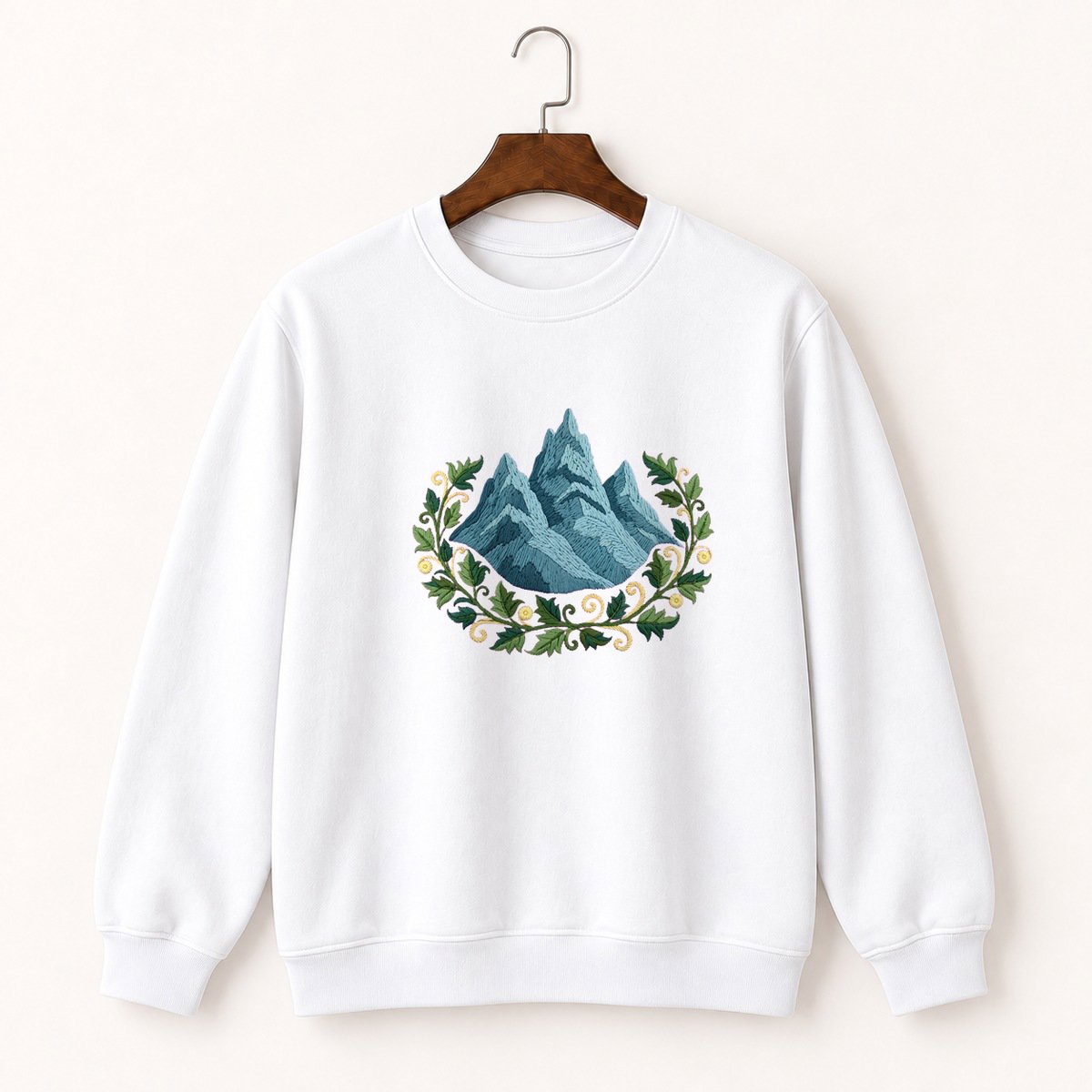 Grand Teton Mountain Crewneck Sweatshirt 5