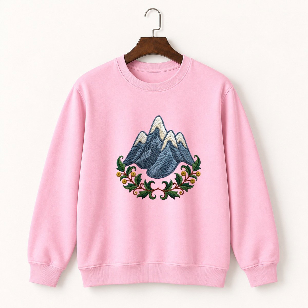 Cascade Mountains Crewneck Sweatshirt 4
