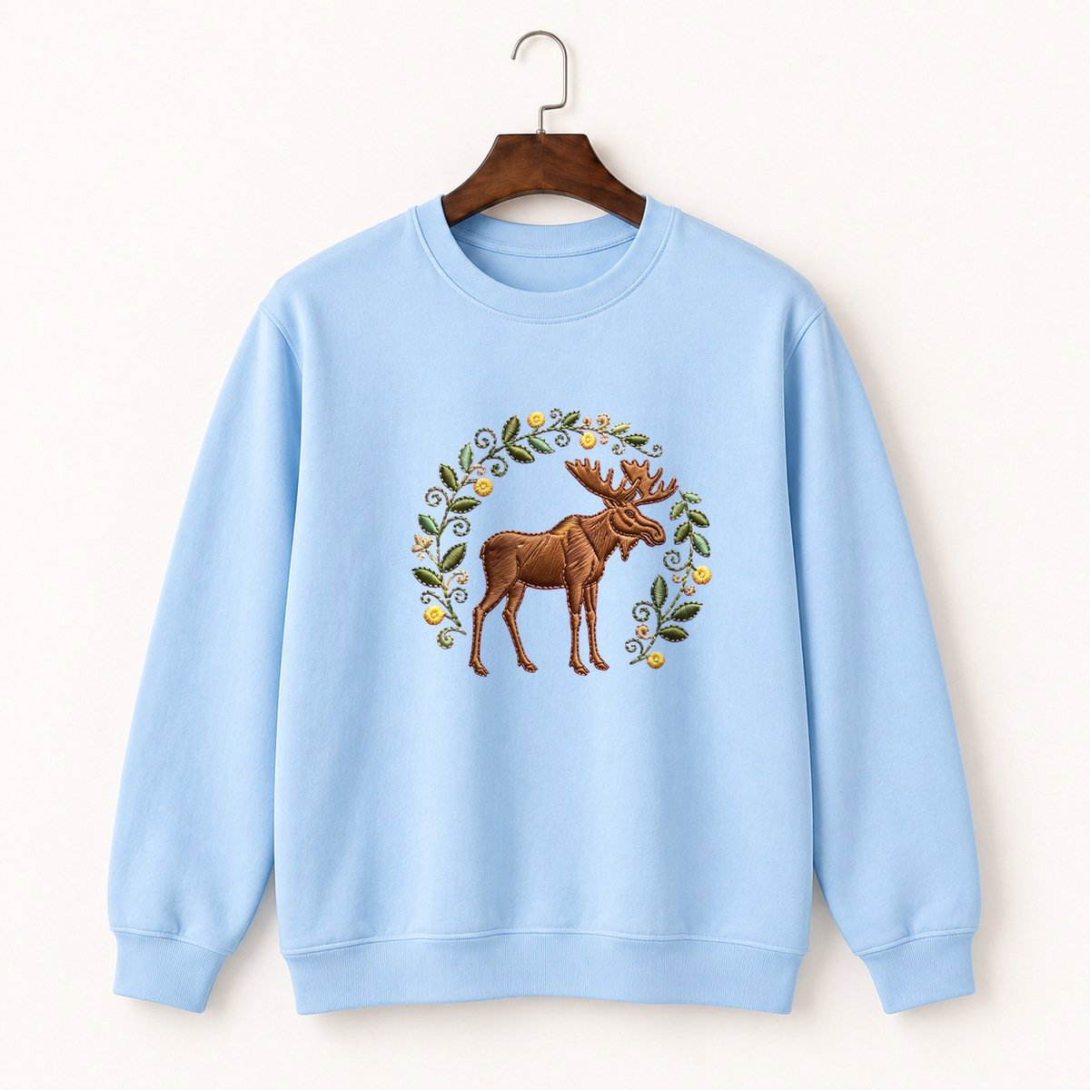 Moose Crewneck Sweatshirt 1