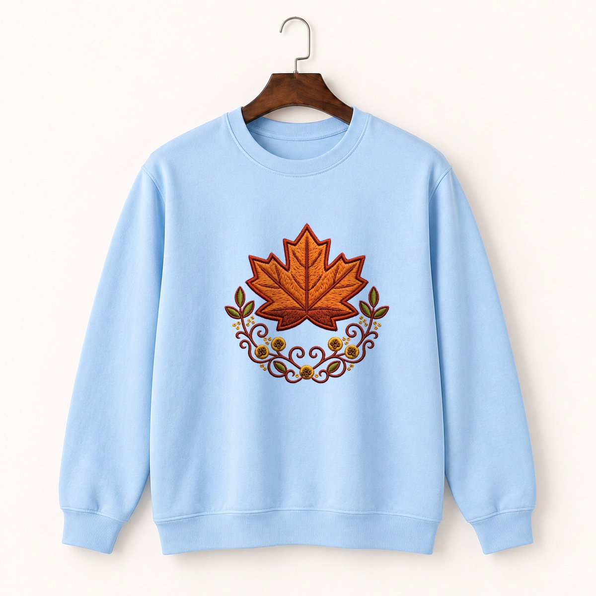 Maple Leaf Crewneck Sweatshirt 1