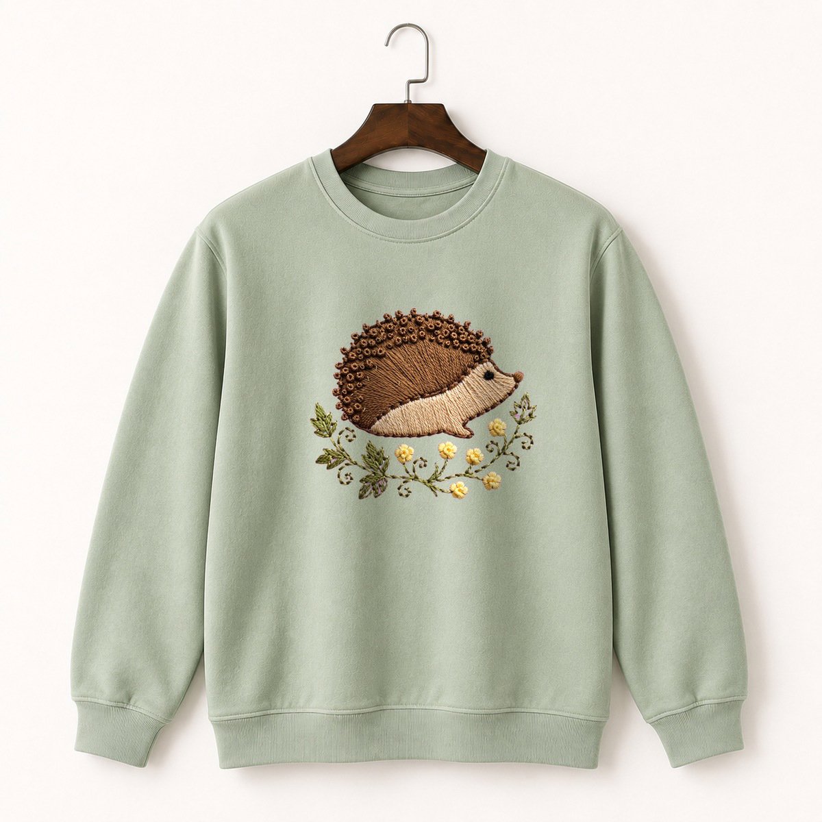 Hedgehog Crewneck Sweatshirt 2