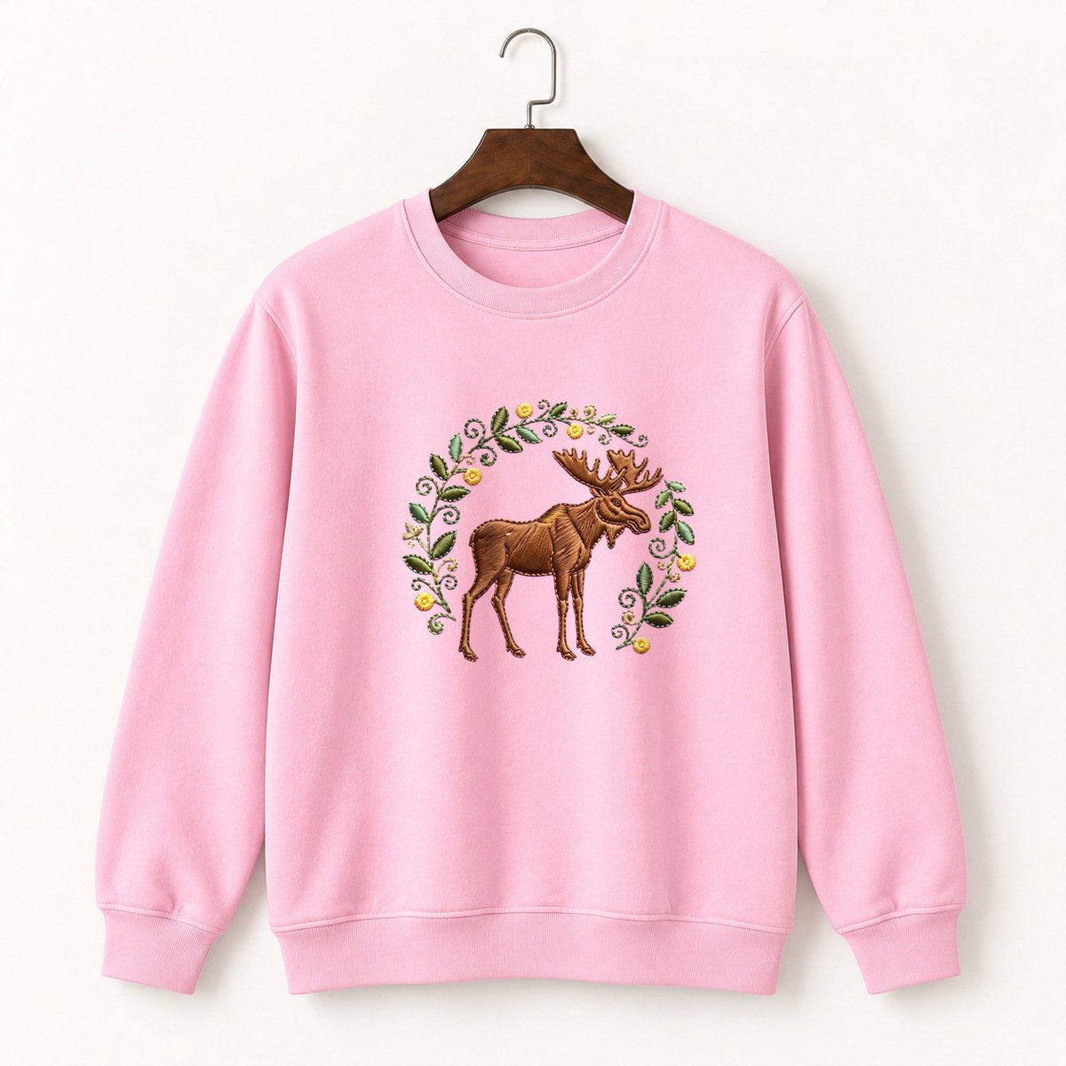 Moose Crewneck Sweatshirt 4