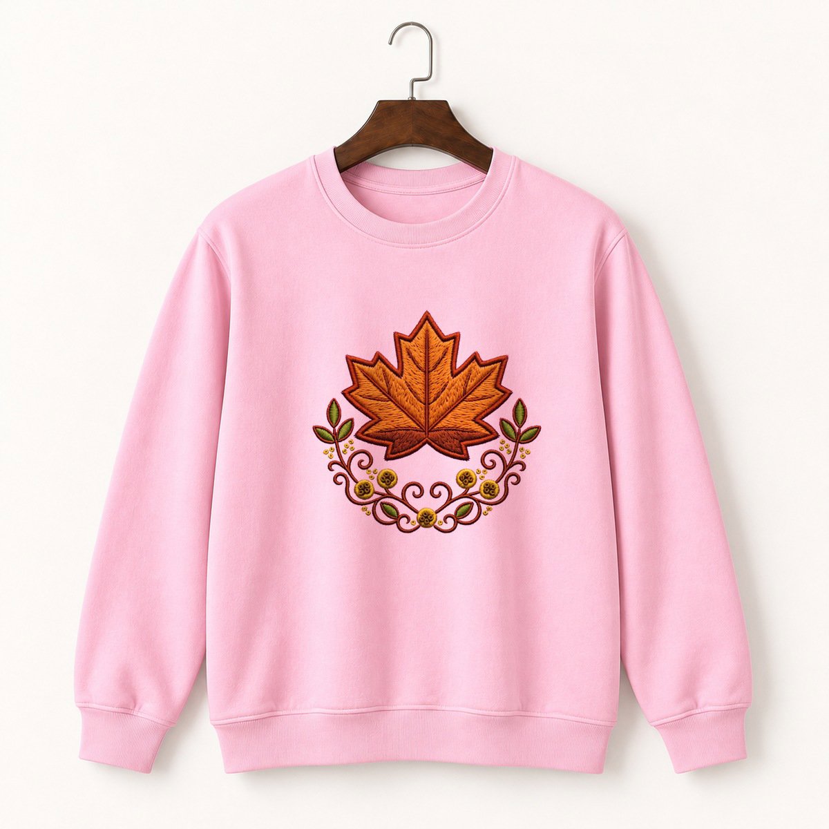 Maple Leaf Crewneck Sweatshirt 4