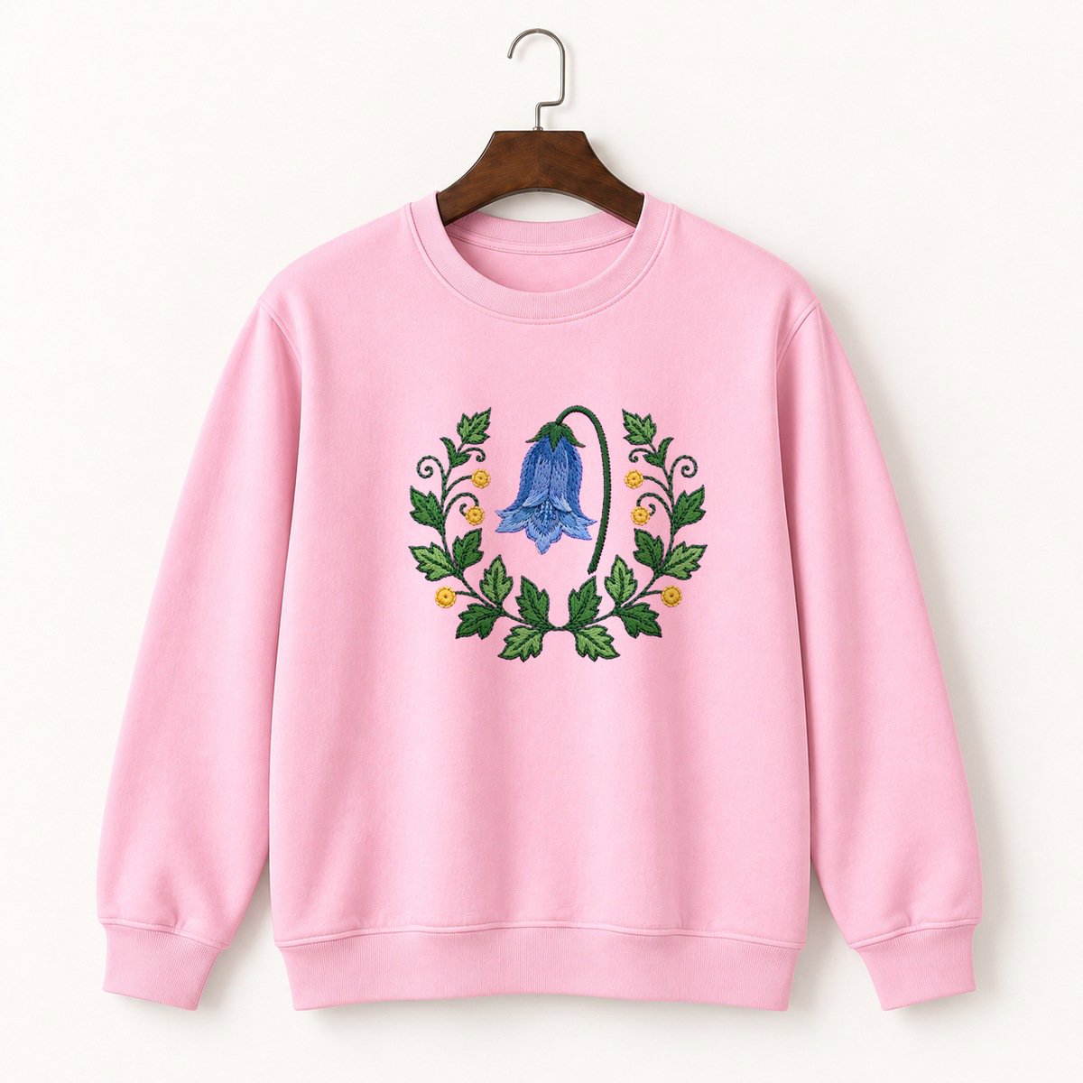 Harebell Flower Crewneck Sweatshirt 4